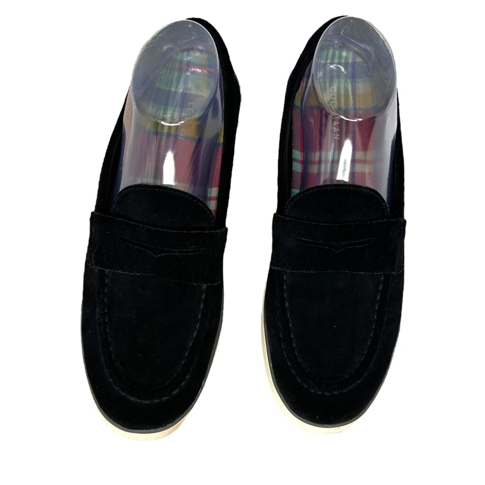 COLE HAAN Women’s Nantucket‎ 2.0 Penny Loafer Shoes Black Size 9B W23871 - Picture 4 of 13